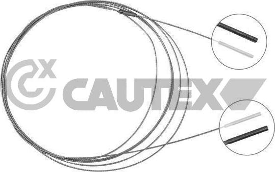 Cautex 468227 - Тросик газу autozip.com.ua