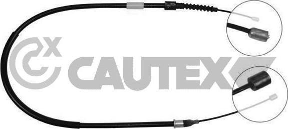 Cautex 489015 - Трос, гальмівна система autozip.com.ua