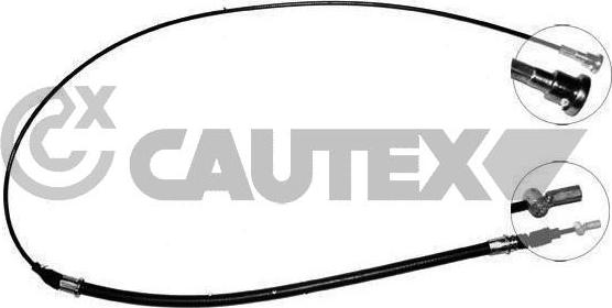 Cautex 489016 - Трос, гальмівна система autozip.com.ua