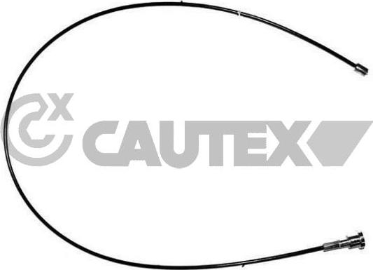 Cautex 489013 - Трос, гальмівна система autozip.com.ua