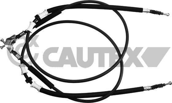 Cautex 489108 - Трос, гальмівна система autozip.com.ua
