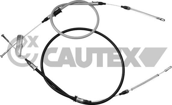 Cautex 487023 - Трос, гальмівна система autozip.com.ua