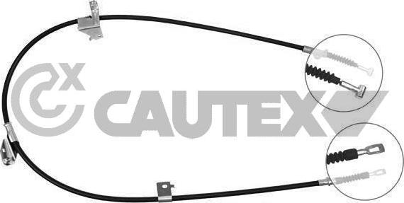 Cautex 069097 - Трос, гальмівна система autozip.com.ua