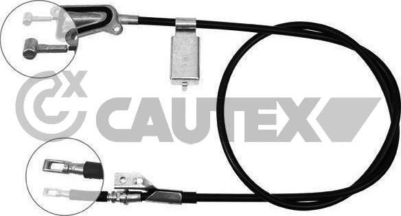 Cautex 069078 - Трос, гальмівна система autozip.com.ua