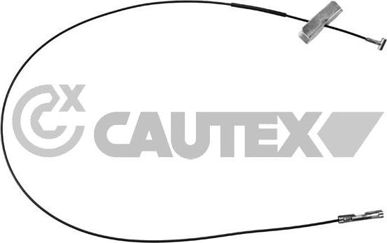 Cautex 069100 - Трос, гальмівна система autozip.com.ua