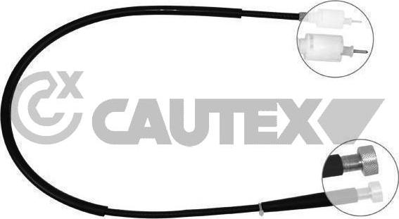 Cautex 018555 - Тросик спідометра autozip.com.ua