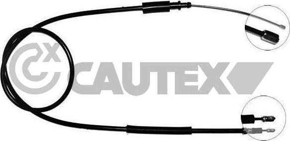 Cautex 036541 - Трос, гальмівна система autozip.com.ua