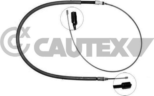 Cautex 038474 - Трос, гальмівна система autozip.com.ua