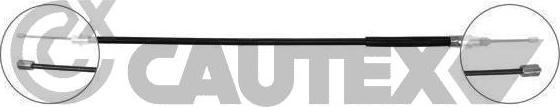 Cautex 038507 - Трос, гальмівна система autozip.com.ua
