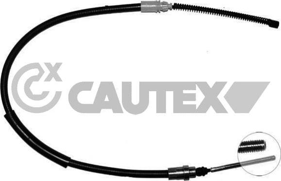 Cautex 038247 - Трос, гальмівна система autozip.com.ua