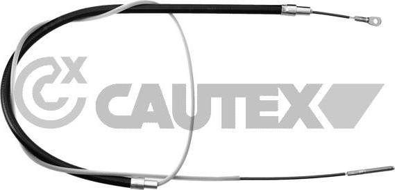 Cautex 208017 - Трос, гальмівна система autozip.com.ua