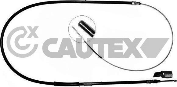 Cautex 208023 - Трос, гальмівна система autozip.com.ua