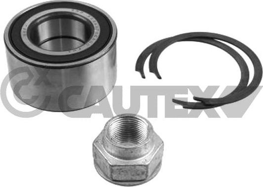 Cautex 754785 - Комплект підшипника маточини колеса autozip.com.ua