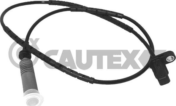 Cautex 755191 - Датчик ABS, частота обертання колеса autozip.com.ua