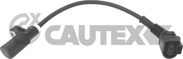 Cautex 755156 - Датчик ABS, частота обертання колеса autozip.com.ua