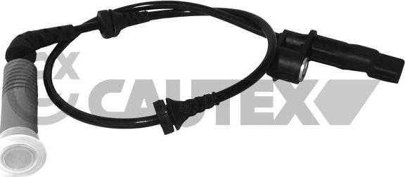 Cautex 755181 - Датчик ABS, частота обертання колеса autozip.com.ua