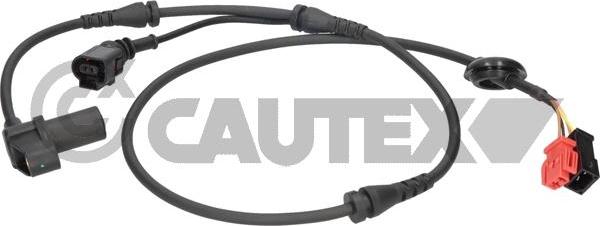 Cautex 755132 - Датчик ABS, частота обертання колеса autozip.com.ua