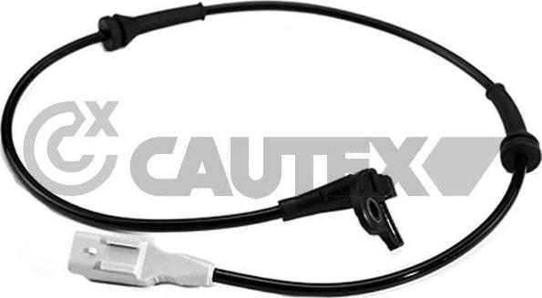 Cautex 755175 - Датчик ABS, частота обертання колеса autozip.com.ua