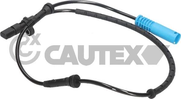 Cautex 755176 - Датчик ABS, частота обертання колеса autozip.com.ua