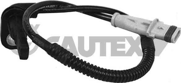 Cautex 755314 - Датчик ABS, частота обертання колеса autozip.com.ua