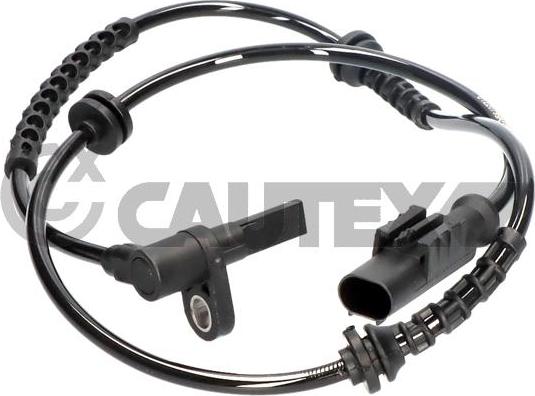 Cautex 755334 - Датчик ABS, частота обертання колеса autozip.com.ua