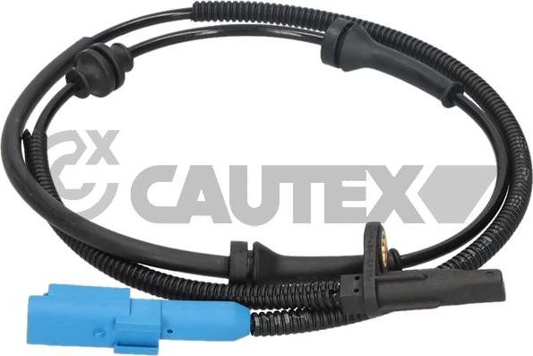 Cautex 755329 - Датчик ABS, частота обертання колеса autozip.com.ua