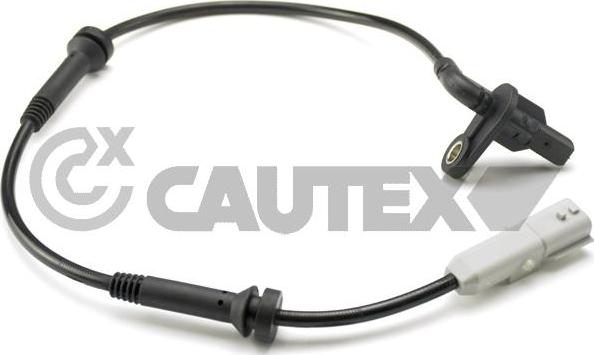 Cautex 755261 - Датчик ABS, частота обертання колеса autozip.com.ua