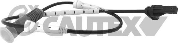 Cautex 755234 - Датчик ABS, частота обертання колеса autozip.com.ua