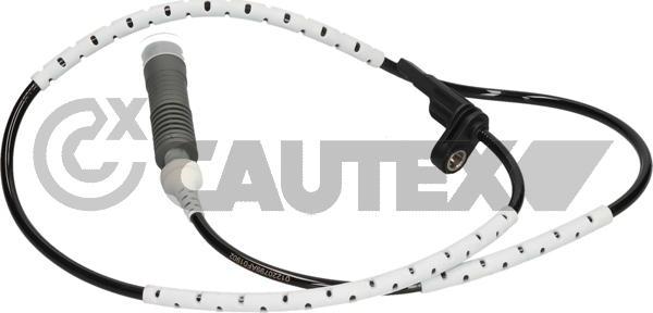 Cautex 755235 - Датчик ABS, частота обертання колеса autozip.com.ua