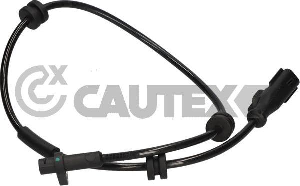 Cautex 755271 - Датчик ABS, частота обертання колеса autozip.com.ua