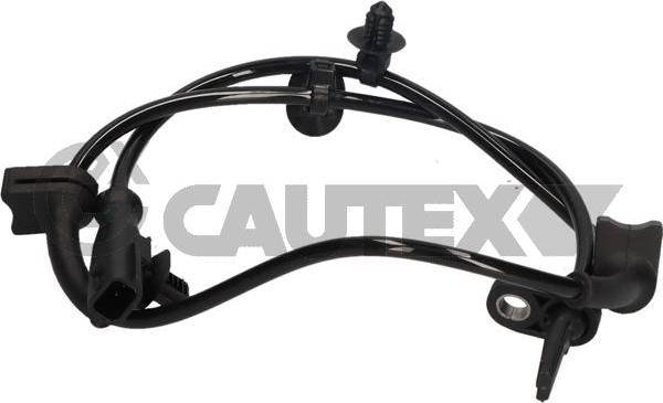 Cautex 755273 - Датчик ABS, частота обертання колеса autozip.com.ua