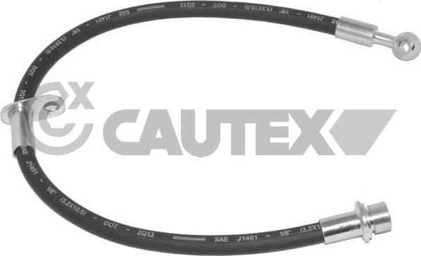 Cautex 756169 - Гальмівний шланг autozip.com.ua