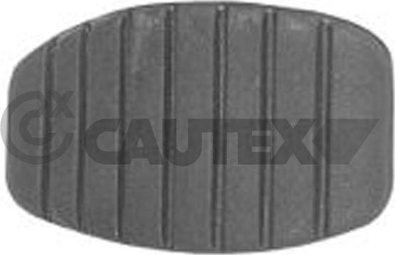 Cautex 751118 - Педальні накладка, педаль гальма autozip.com.ua