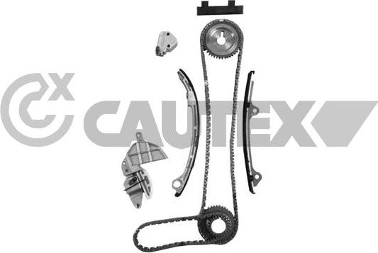 Cautex 752107 - Комплект ланцюга приводу распредвала autozip.com.ua