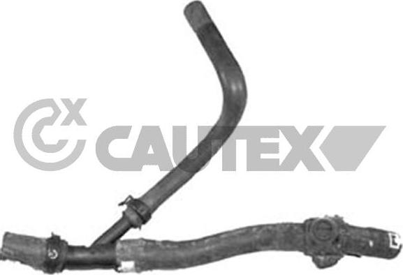 Cautex 752741 - Шланг, теплообмінник - опалення autozip.com.ua