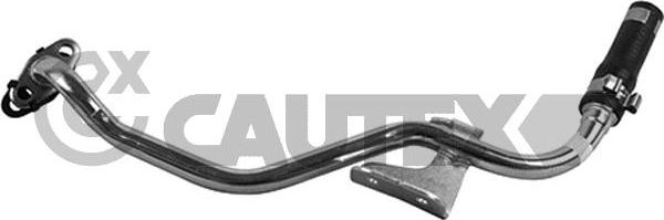 Cautex 757451 - Трубка охолоджуючої рідини autozip.com.ua