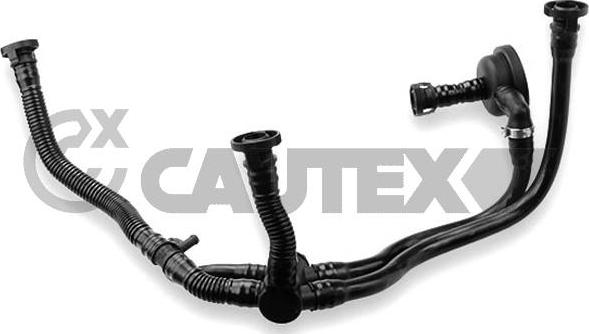 Cautex 757523 - Шланг, вентиляція картера autozip.com.ua