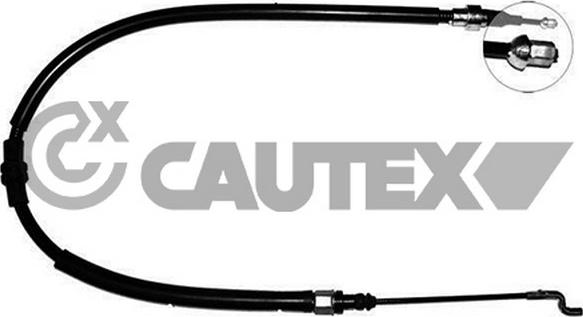 Cautex 765862 - Трос, гальмівна система autozip.com.ua