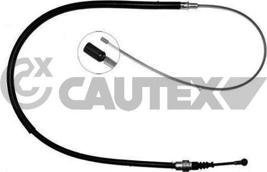 Cautex 765777 - Трос, гальмівна система autozip.com.ua