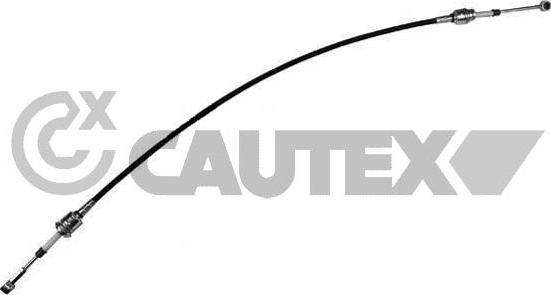 Cautex 766386 - Трос, ступінчаста коробка передач autozip.com.ua