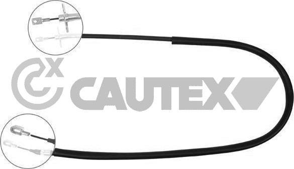 Cautex 766251 - Трос, гальмівна система autozip.com.ua