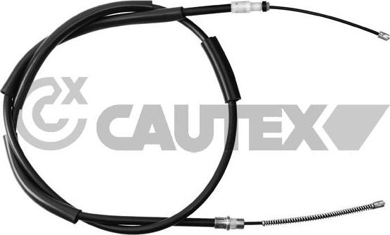 Cautex 760097 - Трос, гальмівна система autozip.com.ua