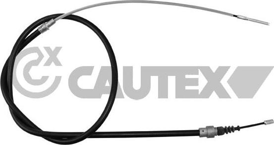 Cautex 760268 - Трос, гальмівна система autozip.com.ua