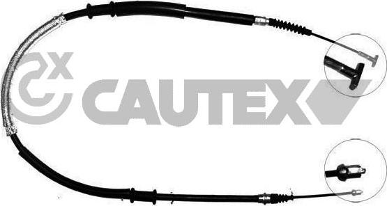 Cautex 761656 - Трос, гальмівна система autozip.com.ua