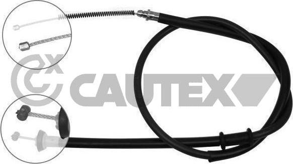 Cautex 761657 - Трос, гальмівна система autozip.com.ua