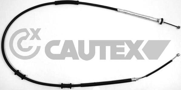 Cautex 761021 - Трос, гальмівна система autozip.com.ua