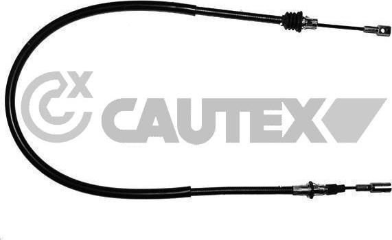 Cautex 761876 - Трос, гальмівна система autozip.com.ua