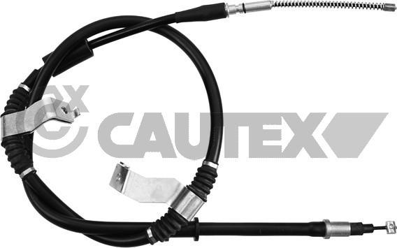 Cautex 763187 - Трос, гальмівна система autozip.com.ua