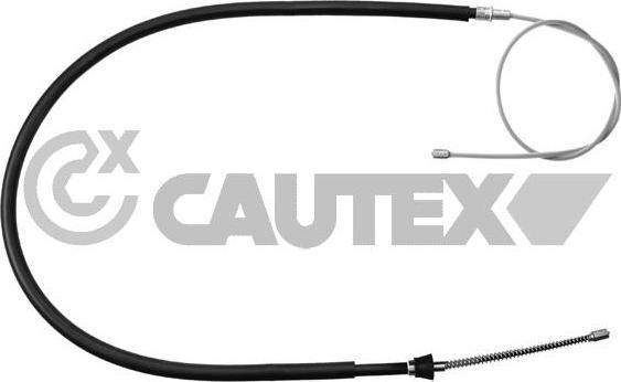 Cautex 762616 - Трос, гальмівна система autozip.com.ua