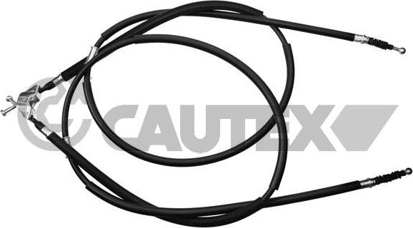 Cautex 762020 - Трос, гальмівна система autozip.com.ua